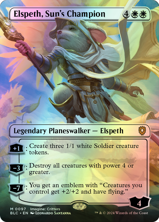 Elspeth, Sun's Champion (BLC) #97 [EN/F] s/o