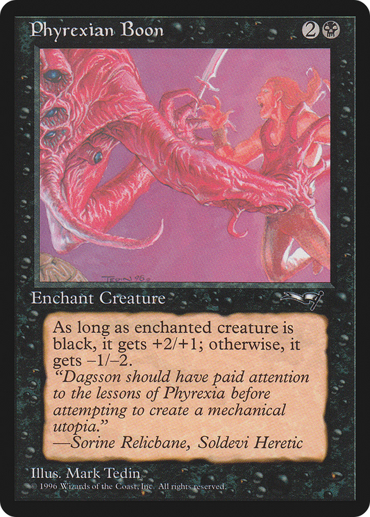 Phyrexian Boon (ALL) #58b [EN/N]