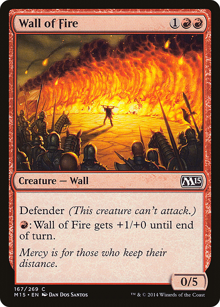 Wall of Fire (M15) #167 [EN/N]