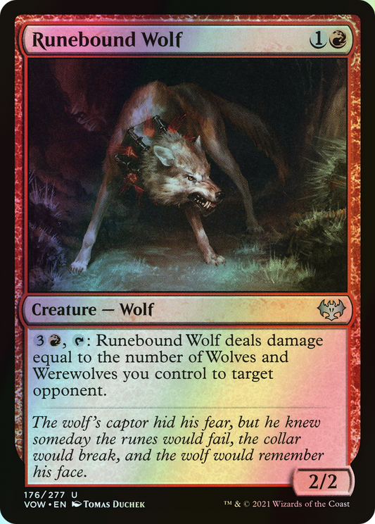 Runebound Wolf (VOW) #176 [EN/F]