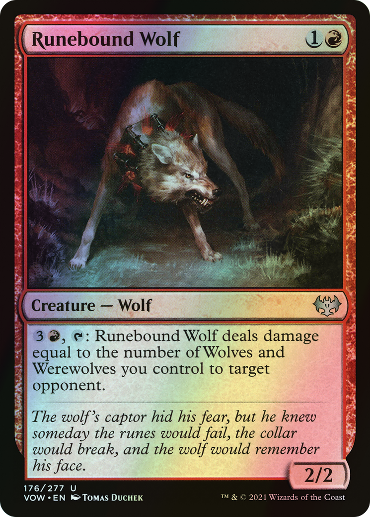 Runebound Wolf (VOW) #176 [EN/F]