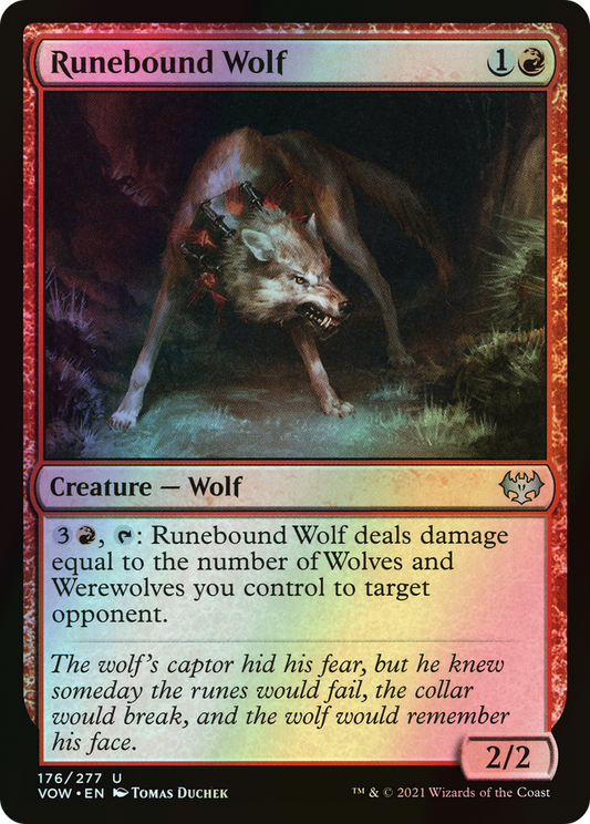 Runebound Wolf (VOW) #176 [EN/F]