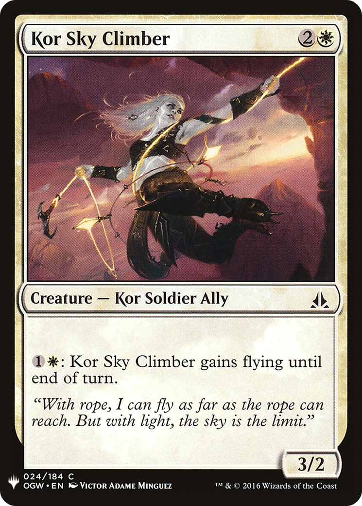 Kor Sky Climber (PLST) #OGW-24 [EN/N]