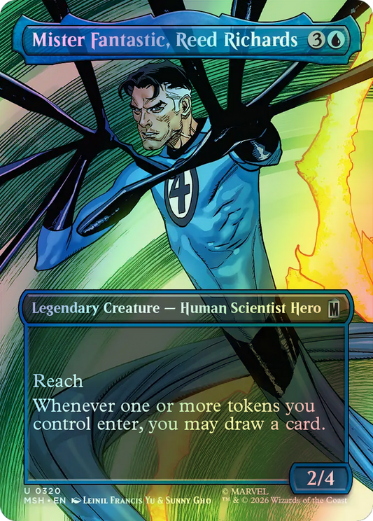 Mister Fantastic, Reed Richards (MSH) #320 [EN/F] s/o