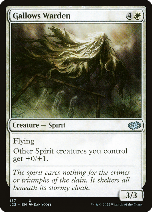 Gallows Warden (J22) #187 [EN/N]