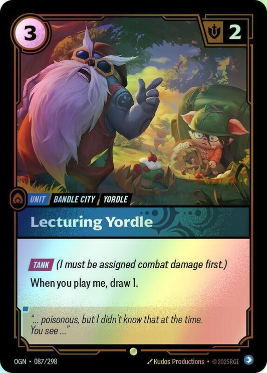 Lecturing Yordle (OGN) #087 [EN/F]