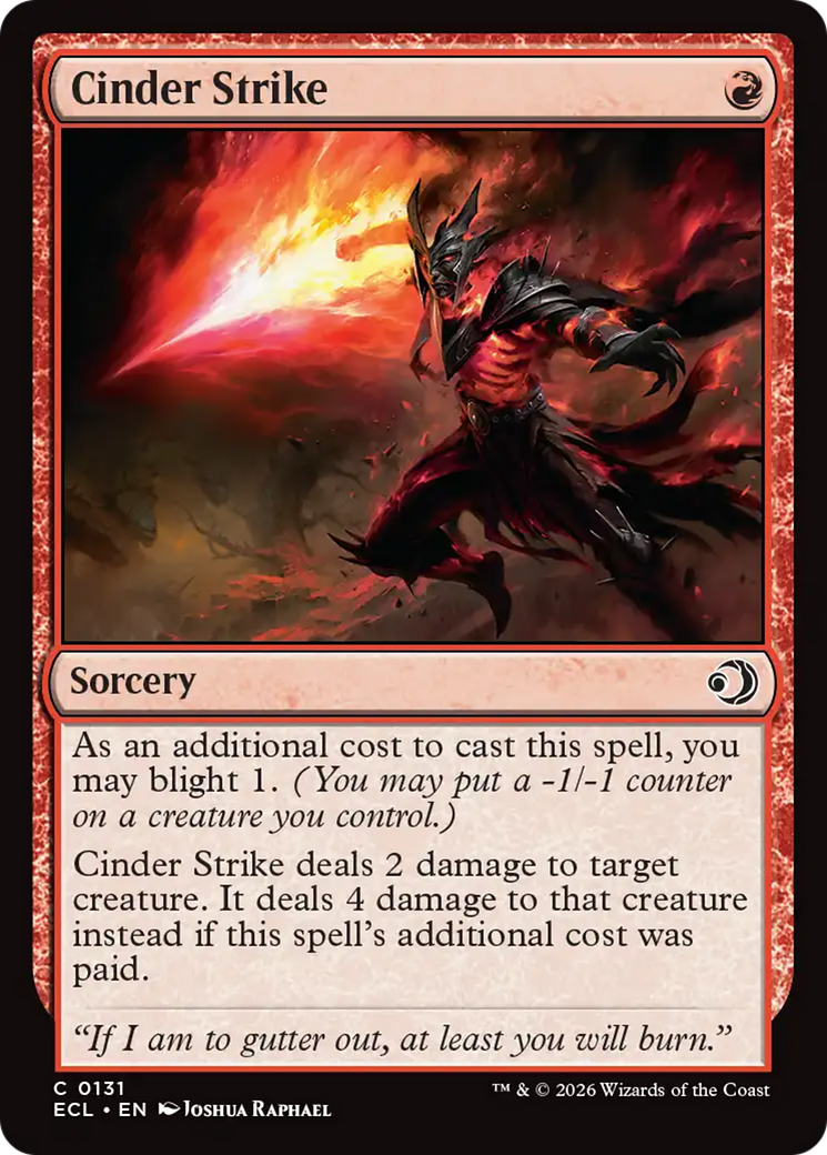 Cinder Strike (ECL) #131 [EN/N]