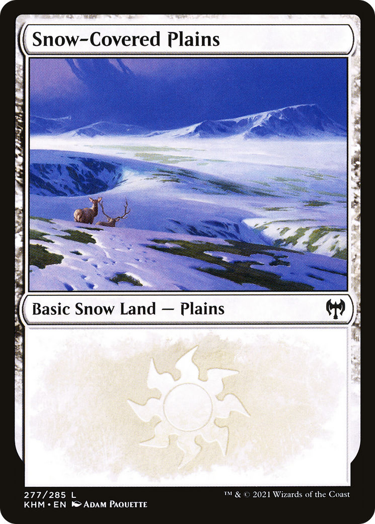 Snow-Covered Plains (KHM) #277 [EN/N]