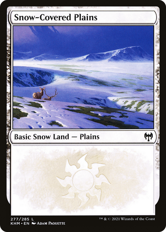 Snow-Covered Plains (KHM) #277 [EN/N]