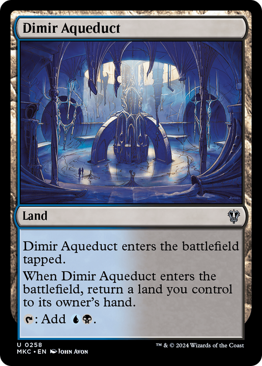 Dimir Aqueduct (MKC) #258 [EN/N] s/o