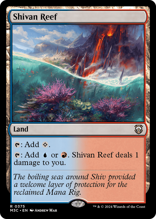 Shivan Reef (M3C) #375 [EN/N] s/o