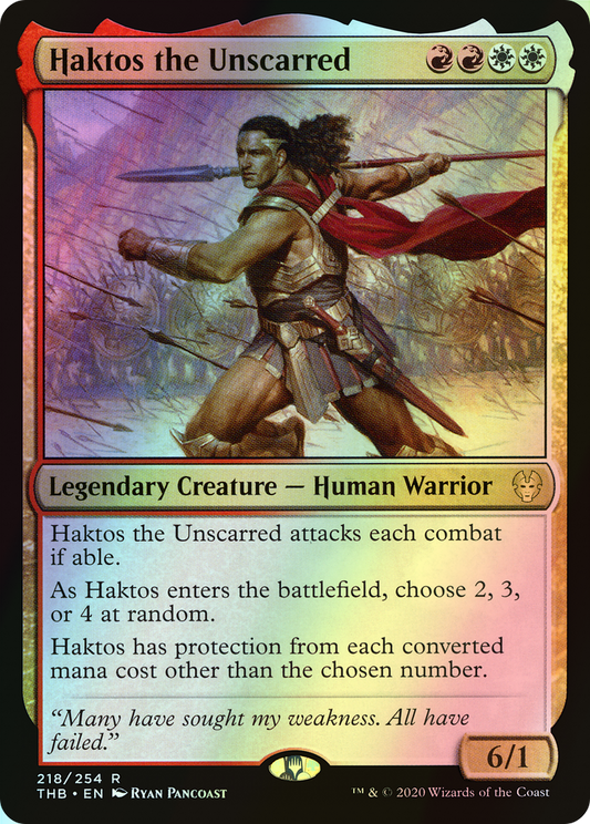Haktos the Unscarred (THB) #218 [EN/F]