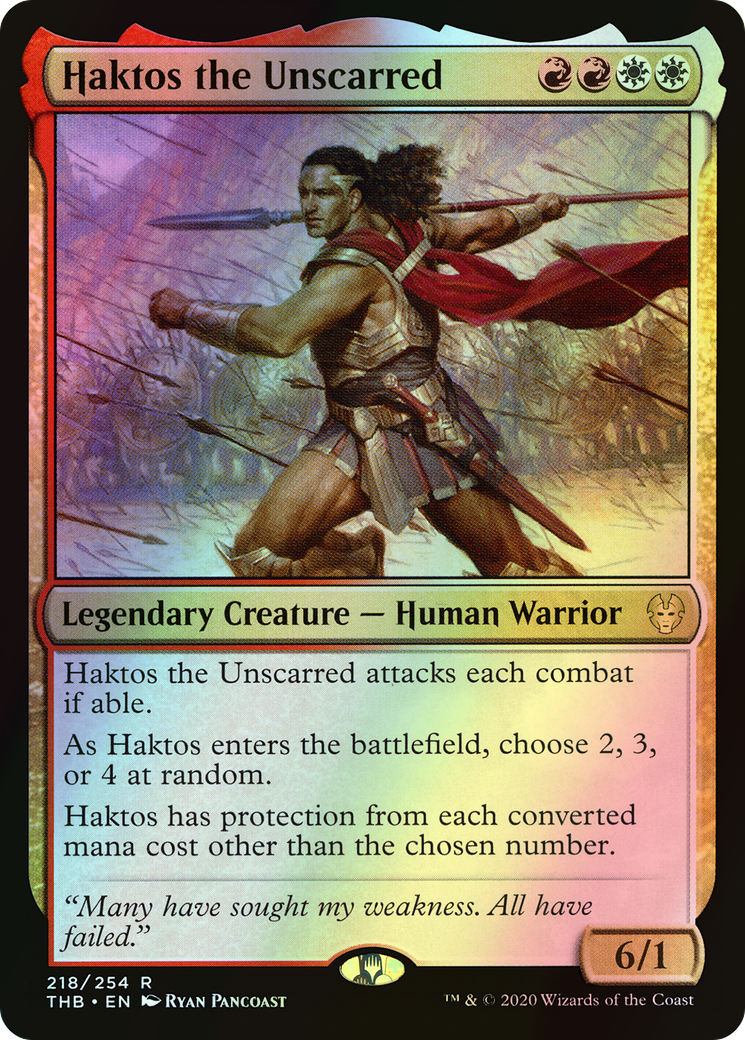 Haktos the Unscarred (THB) #218 [EN/F]