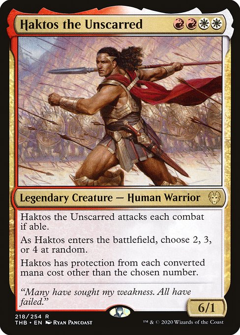 Haktos the Unscarred (THB) #218 [EN/N]