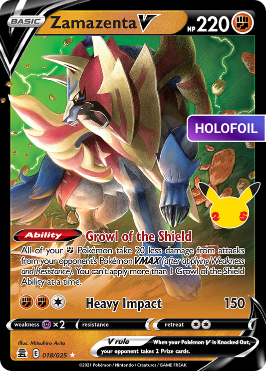 Zamazenta V (CEL) #018 [EN/H] s/o