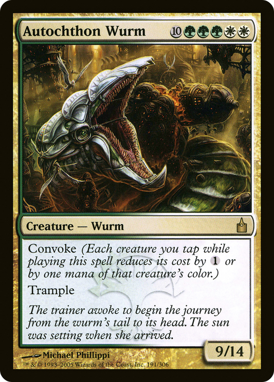 Autochthon Wurm (RAV) #191 [EN/N] s/o