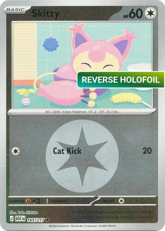 Skitty (Energy Symbol Pattern) (ASC) #165_V3 [EN/R] s/o