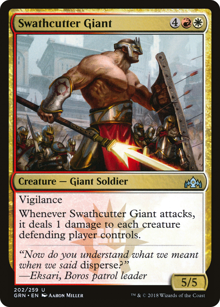 Swathcutter Giant (GRN) #202 [EN/N]