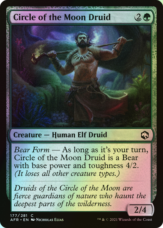 Circle of the Moon Druid (AFR) #177 [EN/F]