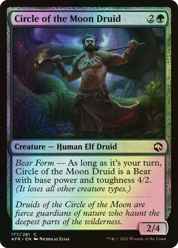 Circle of the Moon Druid (AFR) #177 [EN/F] s/o