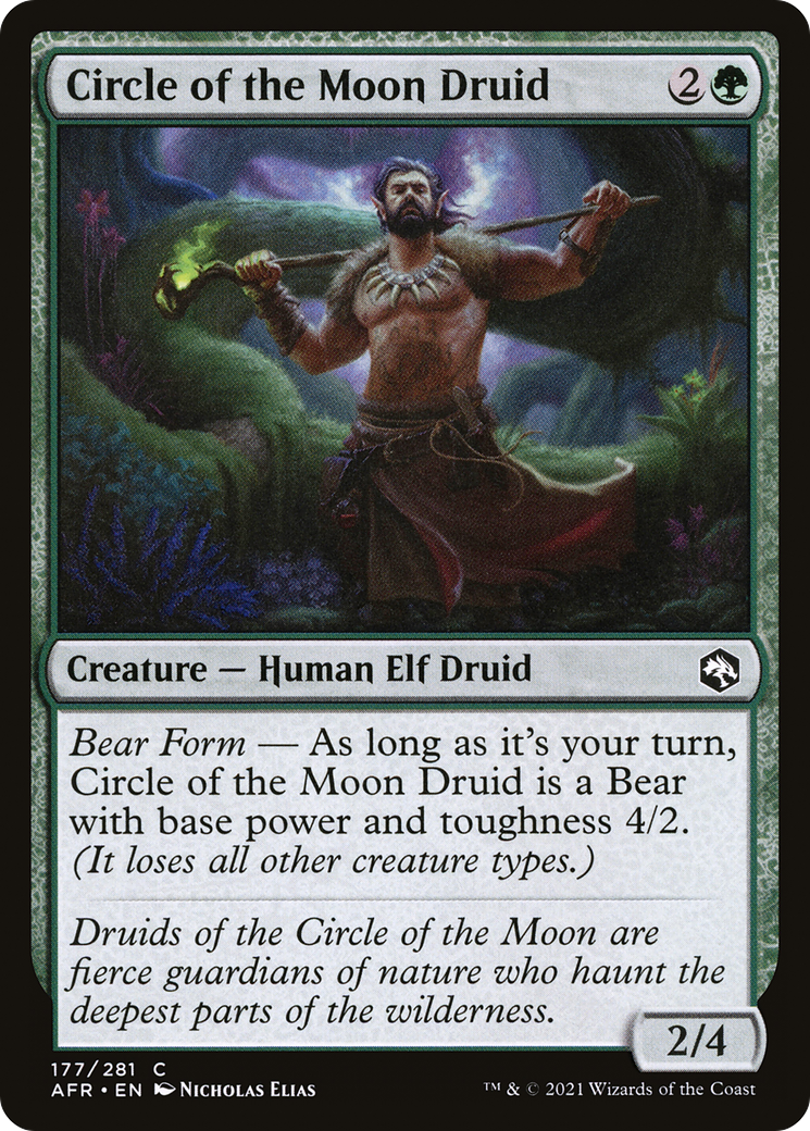 Circle of the Moon Druid (AFR) #177 [EN/N]