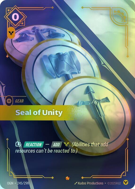 Seal of Unity (OGN) #245 [EN/F]