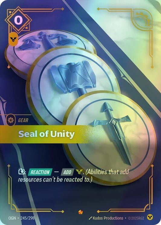 Seal of Unity (OGN) #245 [EN/F]