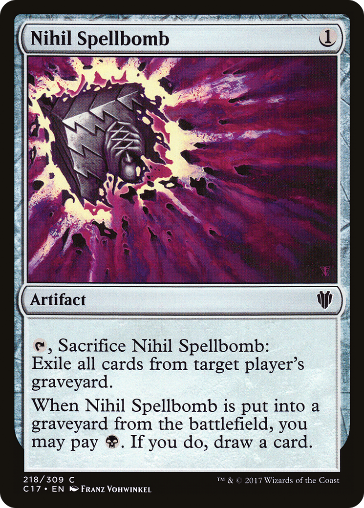 Nihil Spellbomb (C17) #218 [EN/N]