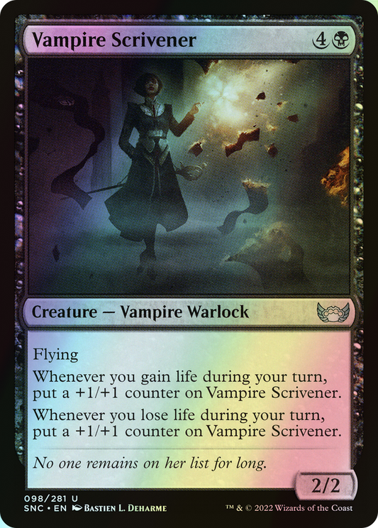 Vampire Scrivener (SNC) #98 [EN/F]