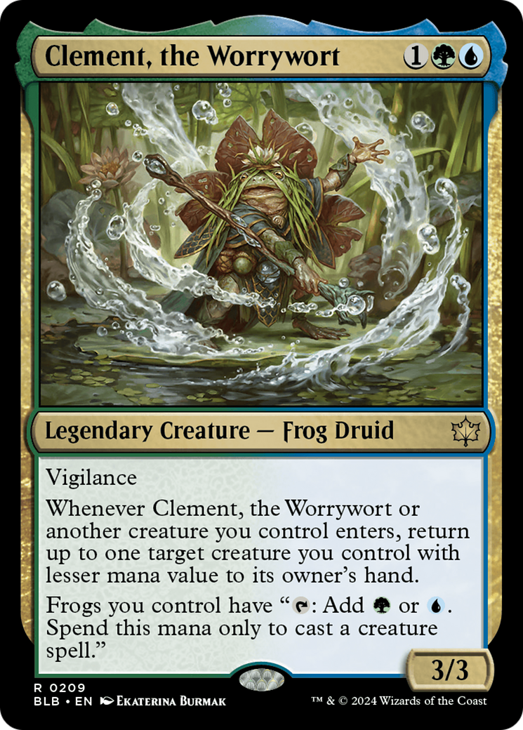 Clement, the Worrywort (BLB) #209 [EN/N] s/o