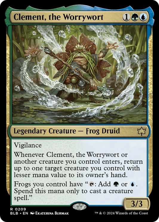 Clement, the Worrywort (BLB) #209 [EN/N] s/o