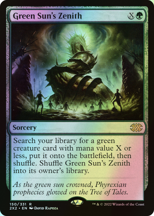Green Sun's Zenith (2X2) #150 [EN/F] s/o