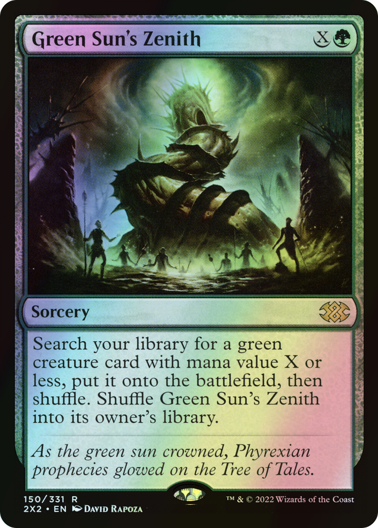 Green Sun's Zenith (2X2) #150 [EN/F] s/o