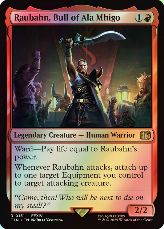 Raubahn, Bull of Ala Mhigo (FIN) #151 [EN/F] s/o