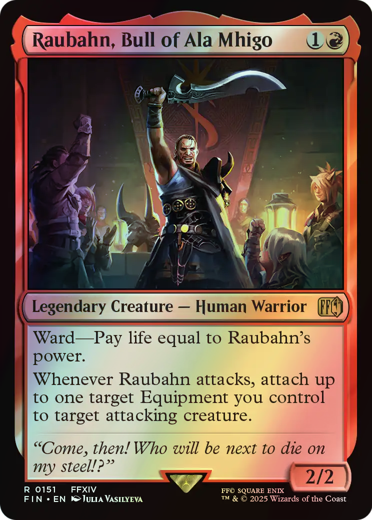 Raubahn, Bull of Ala Mhigo (FIN) #151 [EN/F] s/o