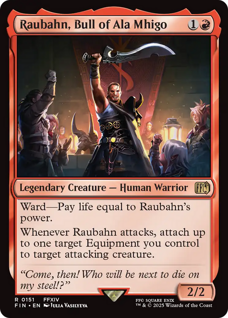 Raubahn, Bull of Ala Mhigo (FIN) #151 [EN/N] s/o