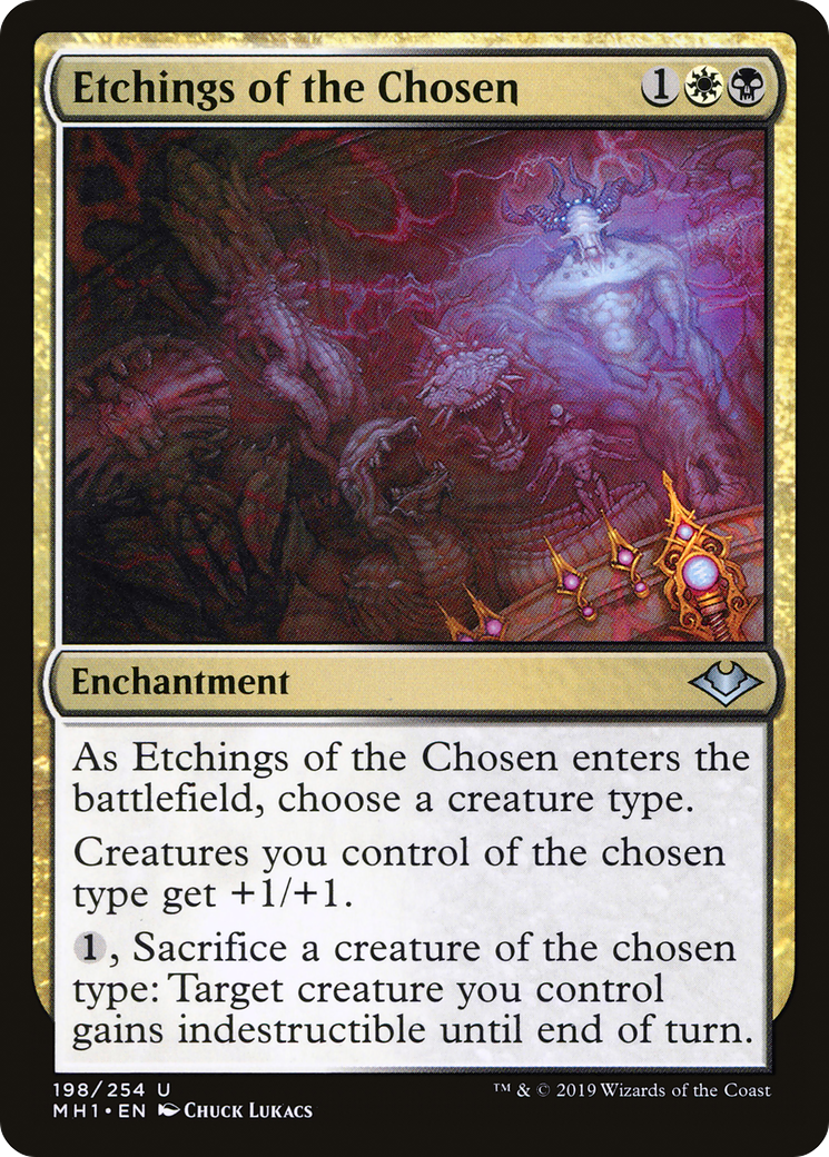 Etchings of the Chosen (MH1) #198 [EN/N] s/o