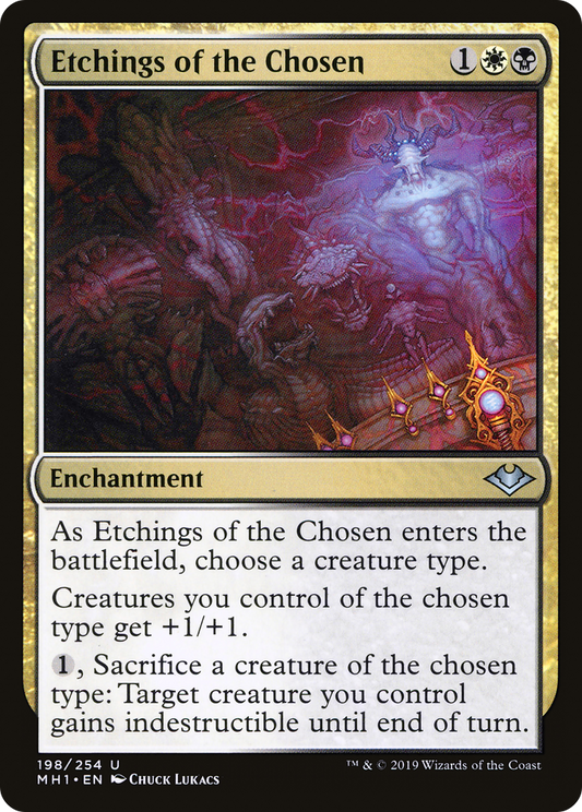 Etchings of the Chosen (MH1) #198 [EN/N] s/o