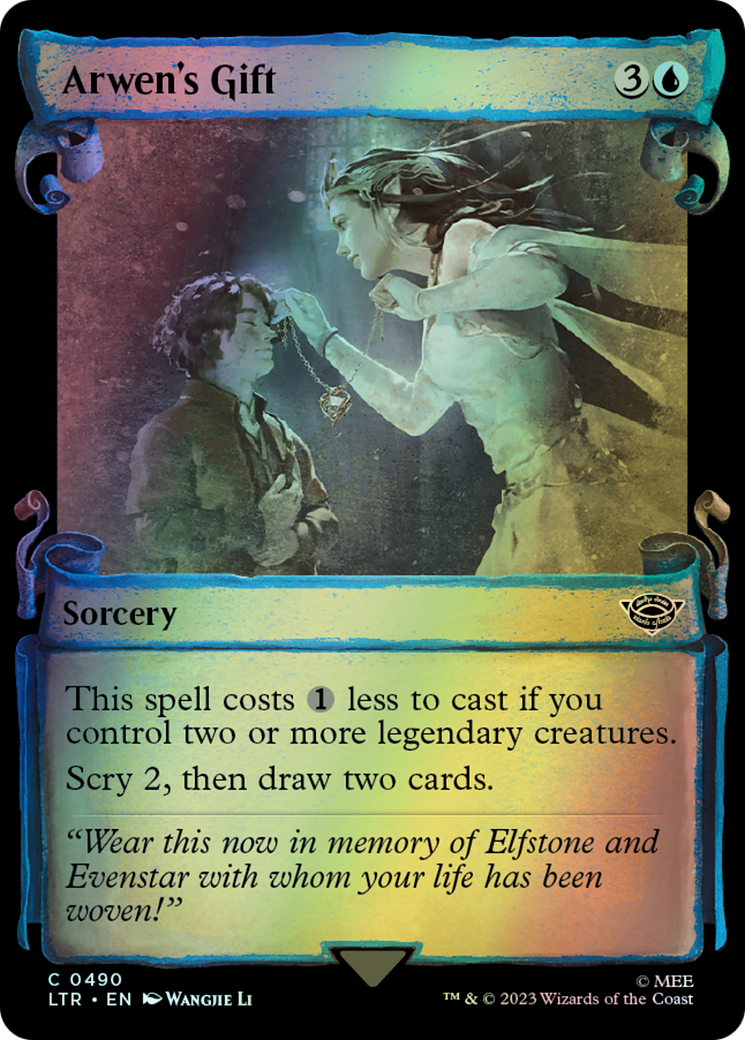 Arwen's Gift - Silver Foil (LTR) #490 [EN/F]