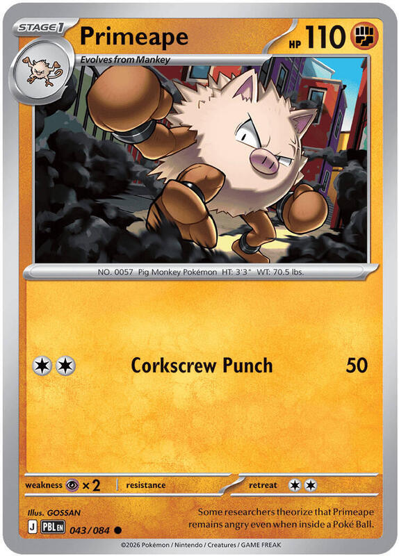 Primeape (ME05) #043 [EN/N]