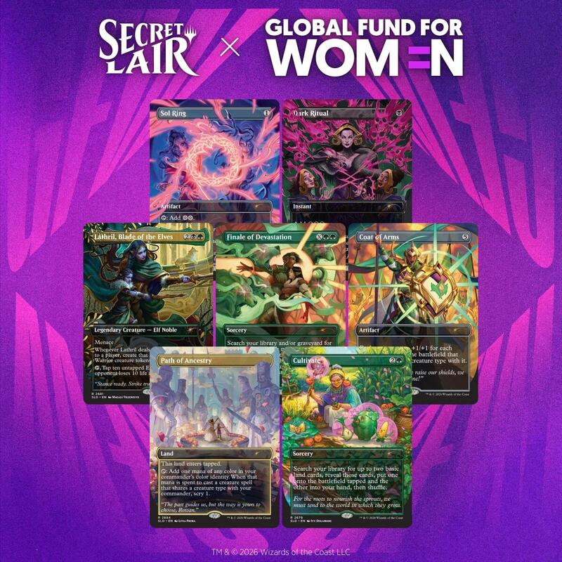 Secret Lair Drop: Secret Lair Drop: Secret Lair x Global Fund for Women: Their Magic is Limitless - Non-Foil Edition (SLD) [EN]