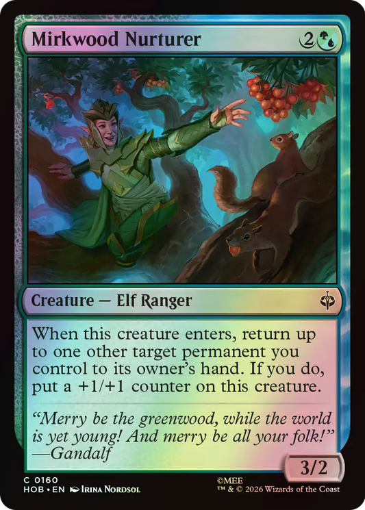 Mirkwood Nurturer (HOB) #160 [EN/F]