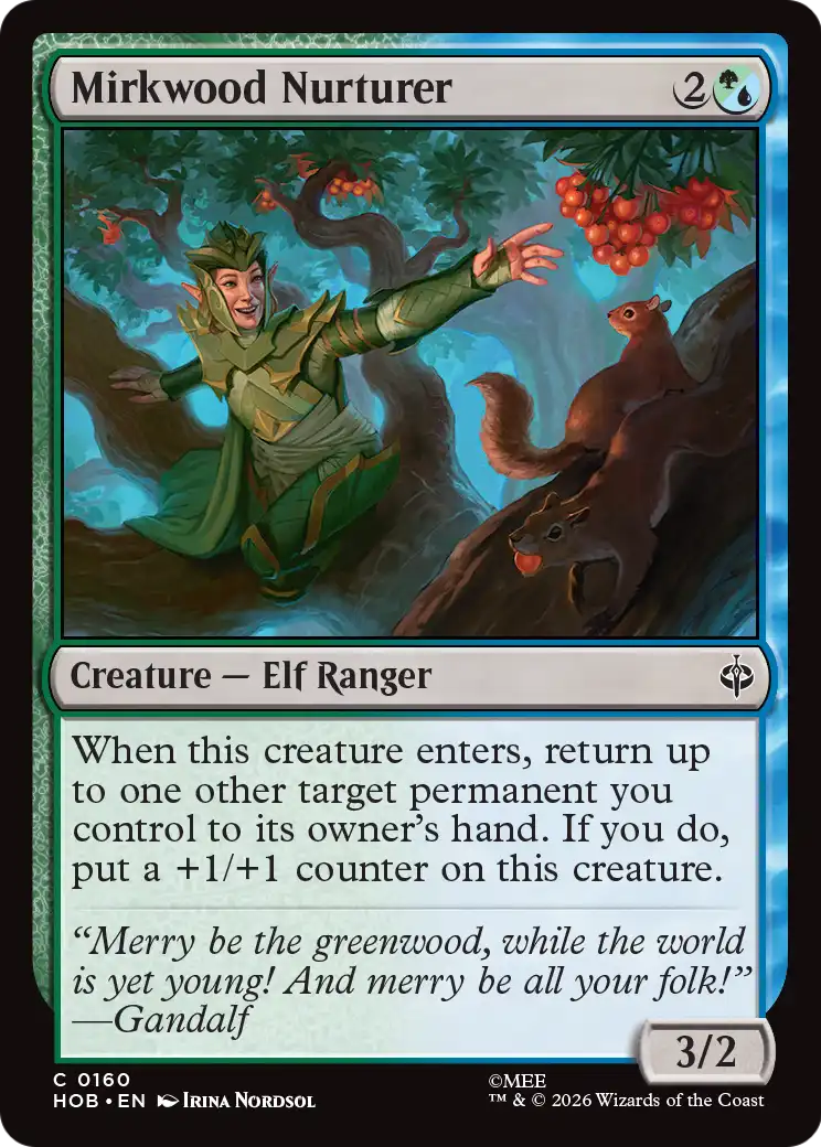 Mirkwood Nurturer (HOB) #160 [EN/N]