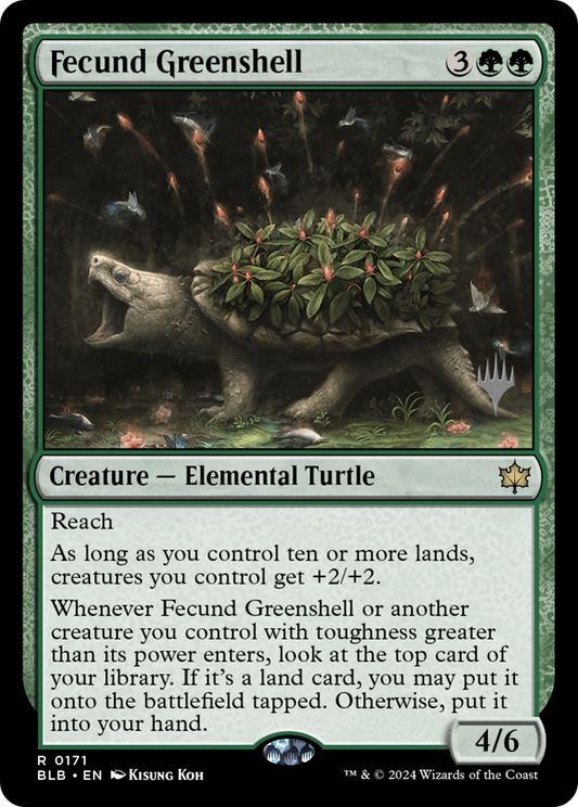 Fecund Greenshell (PBLB) #171p [EN/N] s/o