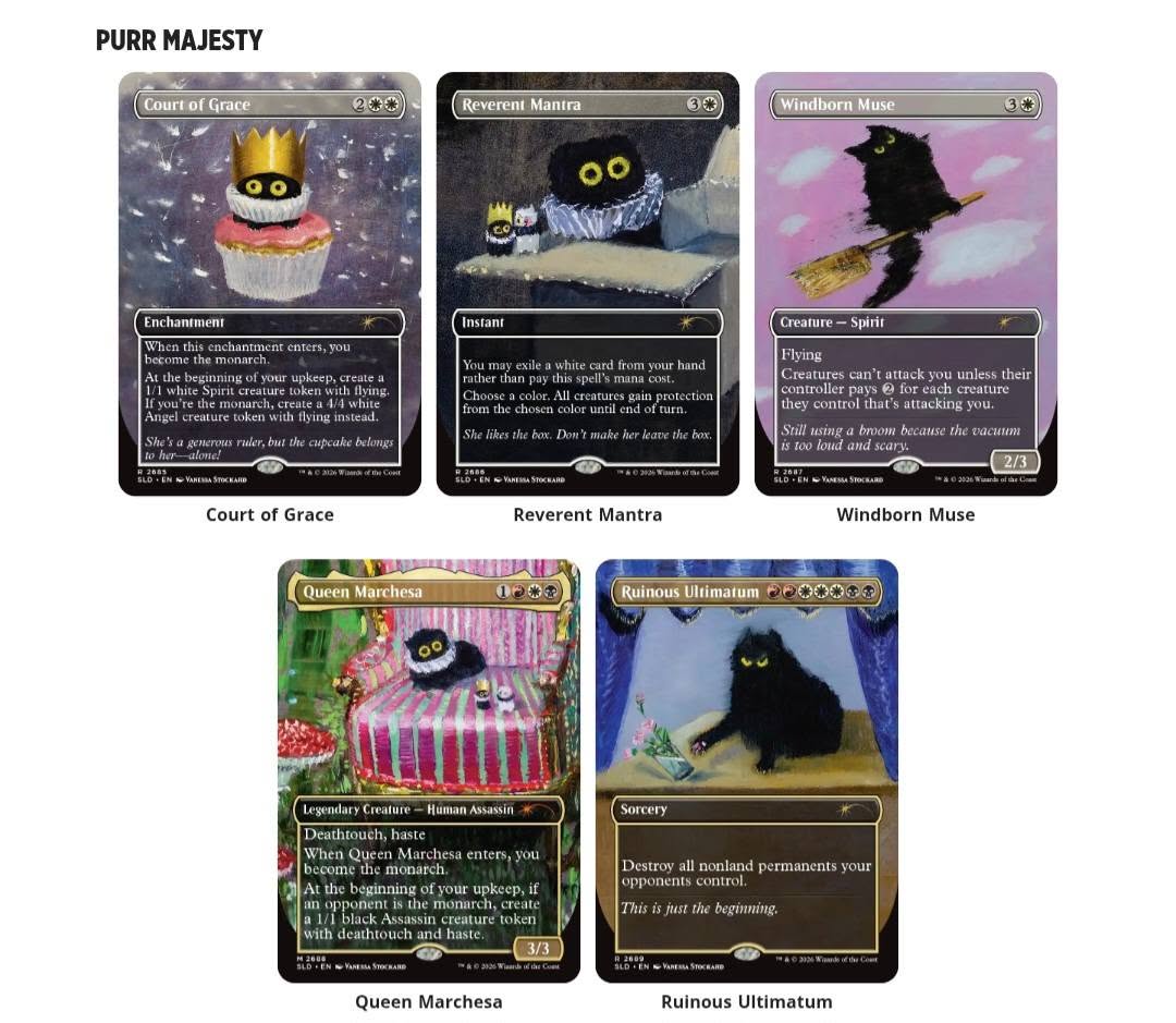 [PRE-ORDER] Secret Lair Drop: Purr Majesty