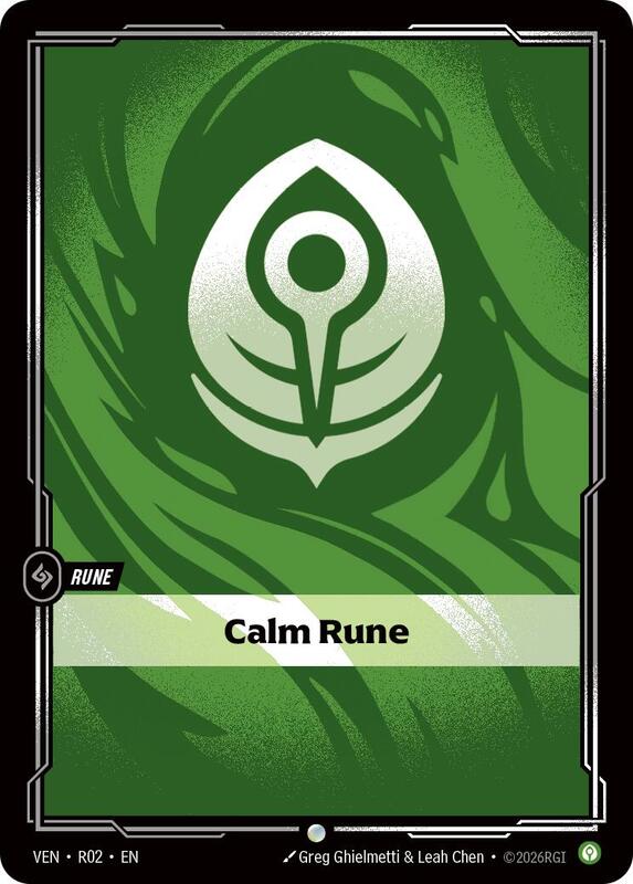 Calm Rune (VEN) #R02 [EN/N]
