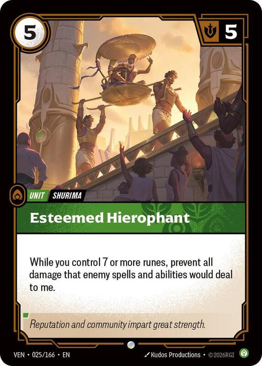 Esteemed Hierophant (VEN) #025 [EN/N]