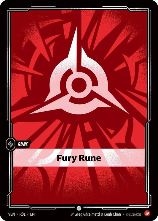 Fury Rune (VEN) #R01 [EN/N]