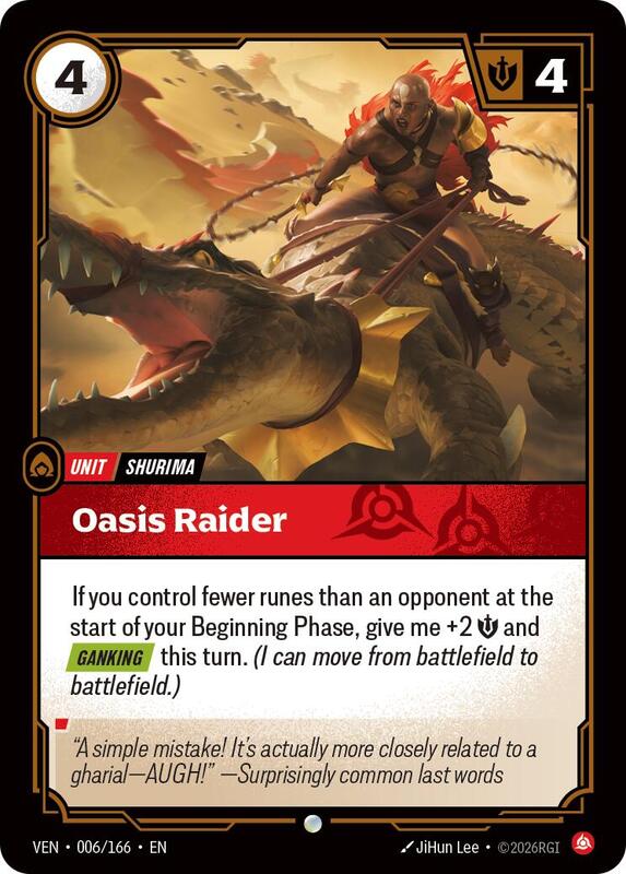 Oasis Raider (VEN) #006 [EN/N]