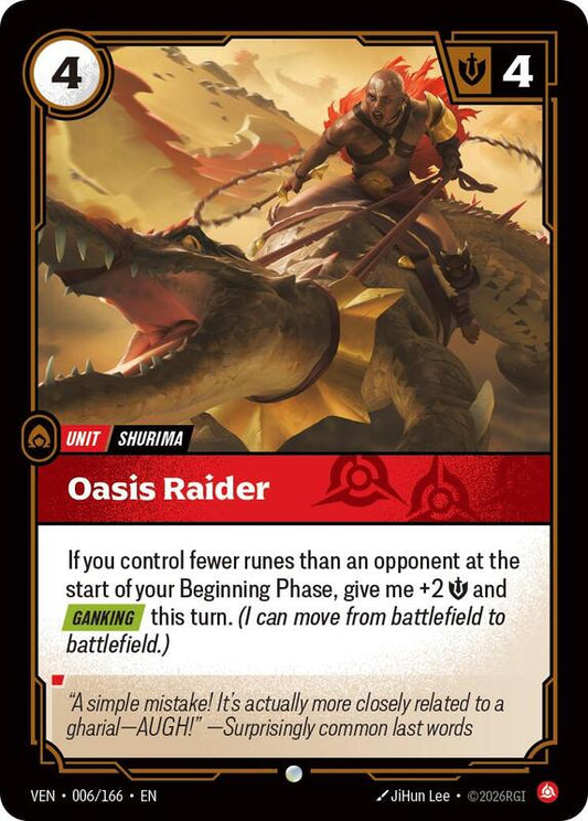 Oasis Raider (VEN) #006 [EN/N]